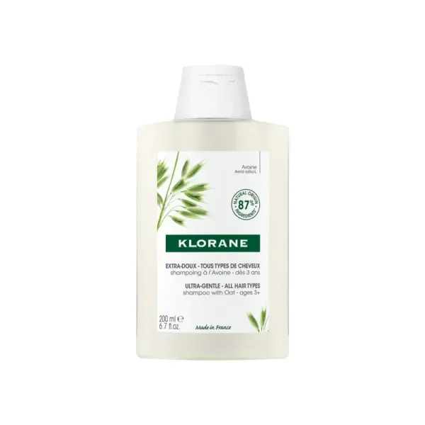 KLORANE SHAMPOOING AU LAIT D'AVOINE 200ML