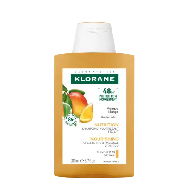 KLORANE SHAMPOOING TRAITANT NUTRITIF A LA MANGUE 200ML
