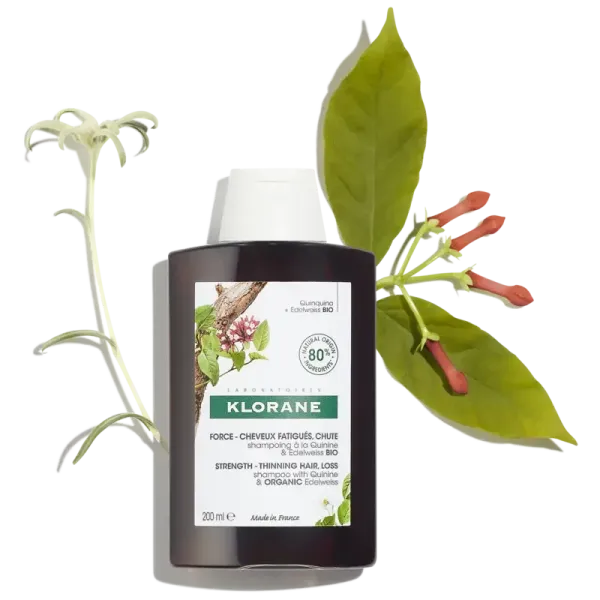 KLORANE SHAMPOOING TRAITANT FORTIFIANT A LA QUININE 200 ML