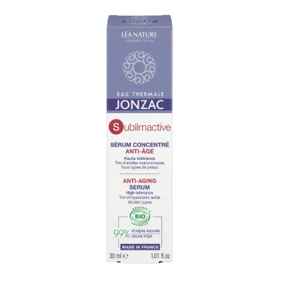 JONZAC SUBLIMACTIVE SERUM CONCENTRE HYALURONIQUE ANTI-AGE CELLULAIRE 30ML