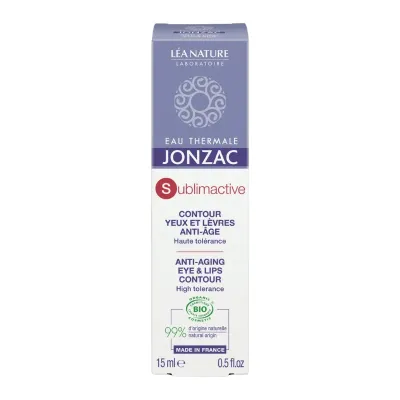 JONZAC SUBLIMACTIVE CONTOUR YEUX ET LEVRES ANTI-AGE 15ML