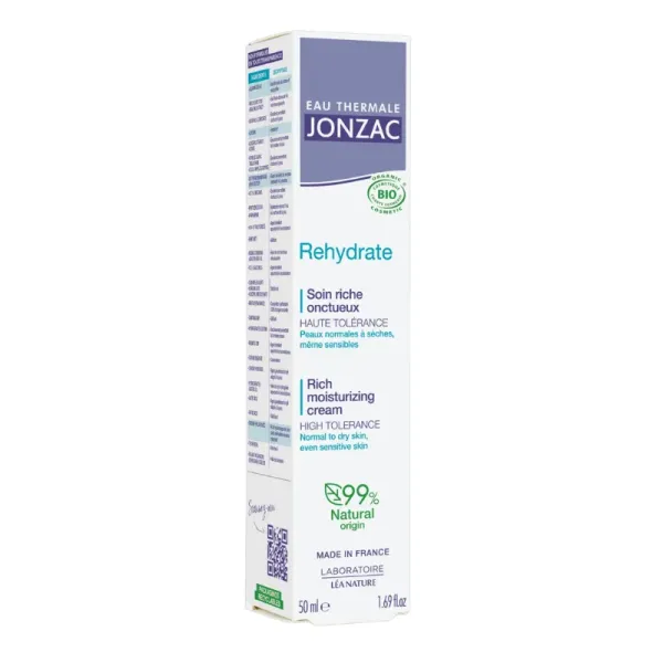 JONZAC REHYDRATE SOIN RICHE ONCTUEUX 50ML