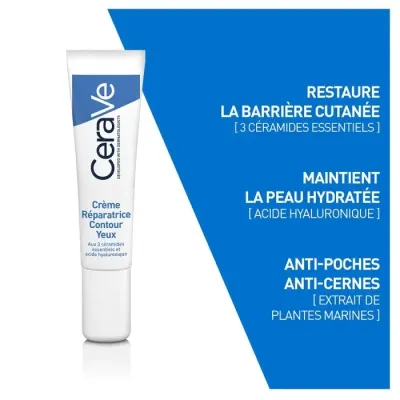 CERAVE CREME REPARATRICE CONTOUR YEUX 14 ML