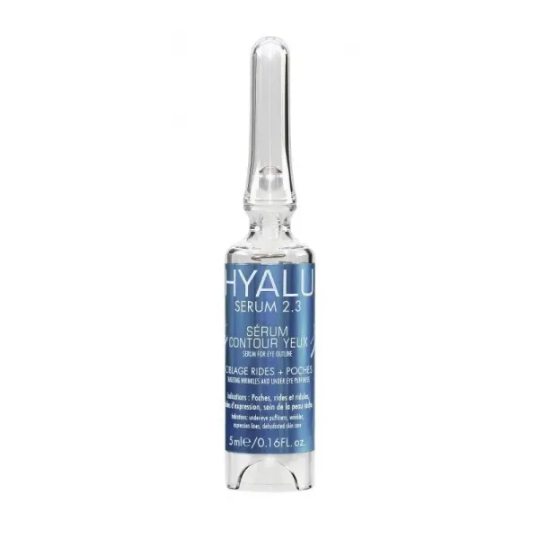 HYALU SERUM 2.3 SERUM CONTOUR DES YEUX CIBLAGE RIDES + POCHES 5 ML