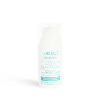 HERBEOS PURE GLOW EMULISION HYDRATANTE ANTI IMPERFECTIONS 40ML