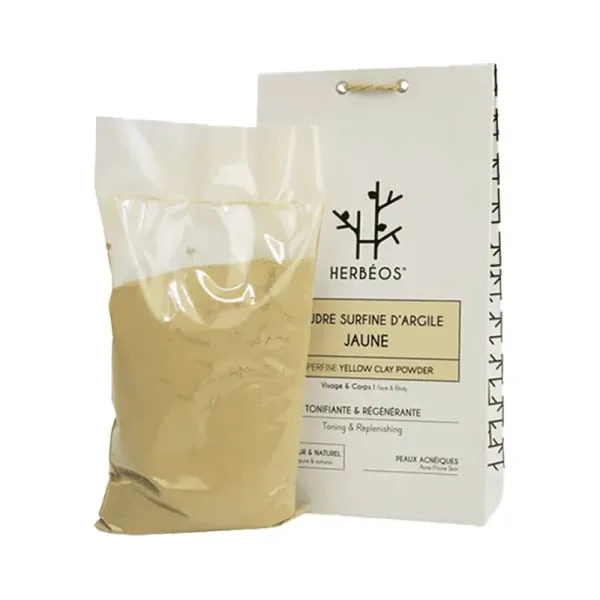 HERBEOS ARGILE JAUNE SURFINE 200GR