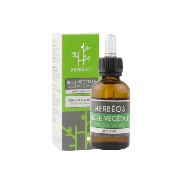 HERBEOS HUILE VEGETALE MACERAT D'ORTIE 30ML