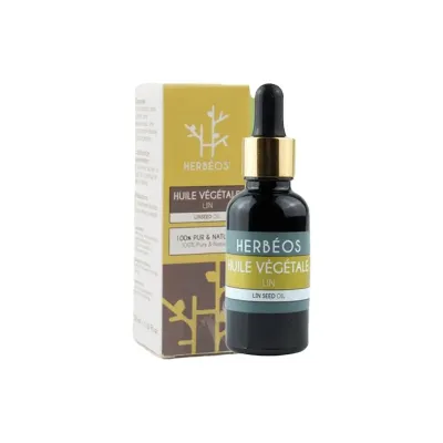 HERBEOS HUILE VEGETALE DE LIN 30ML