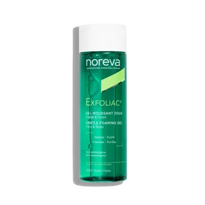 NOREVA EXFOLIAC GEL MOUSSANT DOUX 200ML