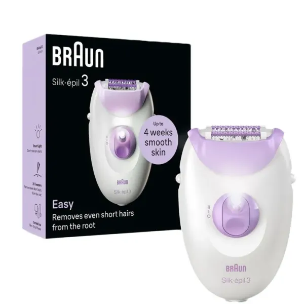 BRAUN SILK EPIL 3 SE3-000 EPILATEUR