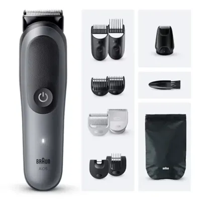 BRAUN TONDEUSE MULTIFONCTION 11EN1 RECHARGEABLE REF AIO5560