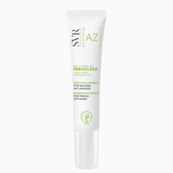 SVR SEBIACLEAR GEL FLASH 4H EFFET PATCH INVISIBLE 15ML