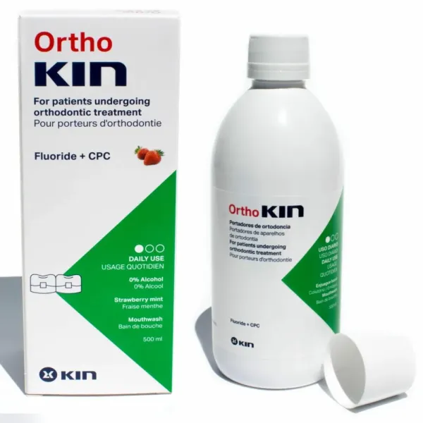 KIN ORTHO KIN BAIN DE BOUCHE 500ML