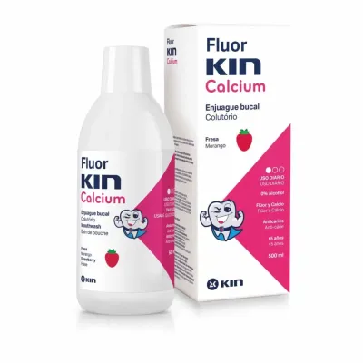 KIN FLUOR CALCIUM BAIN DE BOUCHE 500ML