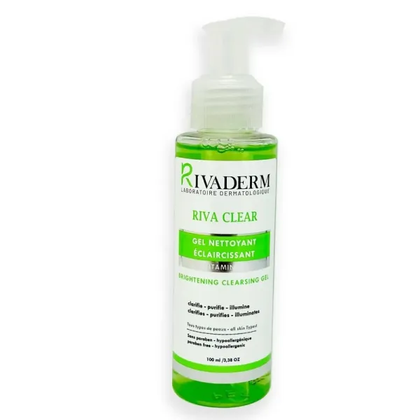RIVADERM RIVACLEAR GEL NETTOYANT 100ML
