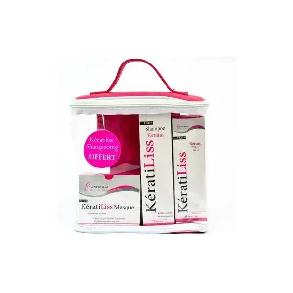 RIVADERM TROUSSE KERATILISS SHAMPOOING+MASQUE+SERUM OFFERT