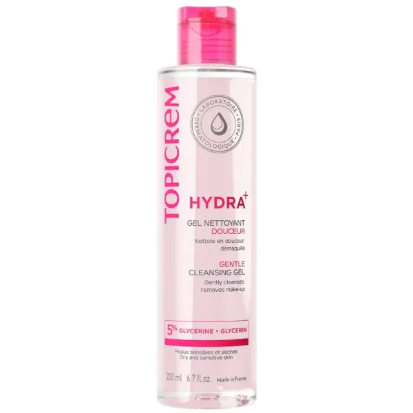 TOPICREM HYDRA+ GEL NETTOYANT DOUCEUR 200ML