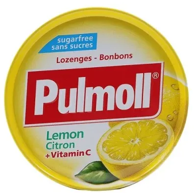 PULMOLL CITRON ET VITAMINE C SANS SUCRES 45G