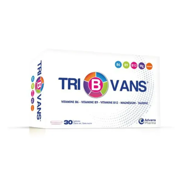 TRI B VANS MULTI VITAMINES 30 GELULES