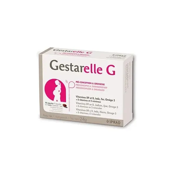 IPRAD GESTARELLE G GROSSESSE 30 CAPSULES