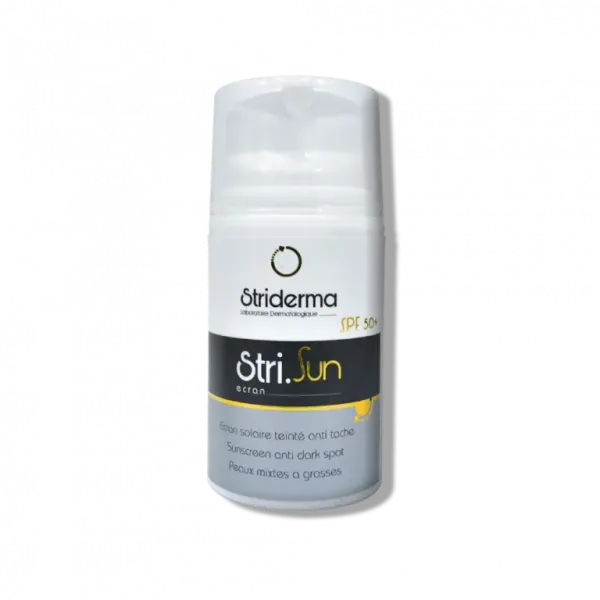 STRIDERMA STRI SUN ECRAN SOLAIRE TEINTE ANTI TACHE SPF50 50ML
