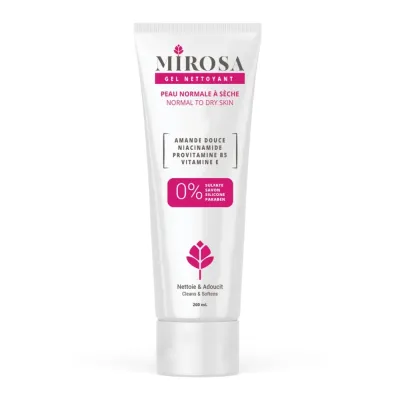 MIROSA GEL NETTOYANT PEAU NORMALE A SECHE 200ML