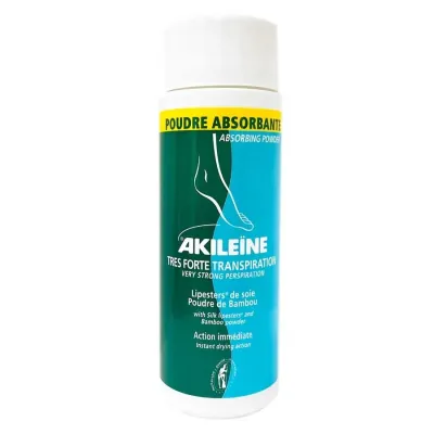 AKILEINE POUDRE ANTI TRANSPIRANTE POUR LES PIEDS 75G