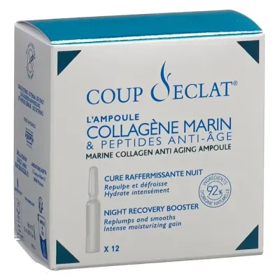 COUP D'ÉCLAT CONCENTRE ENERGETIQUE ANTI-AGE 12 AMPOULES