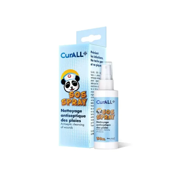 CURALL SOS SPRAY DESINFECTANT 50ML