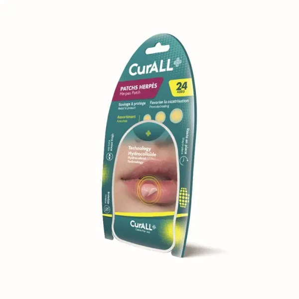 CURALL PATCHS HERPES B/24