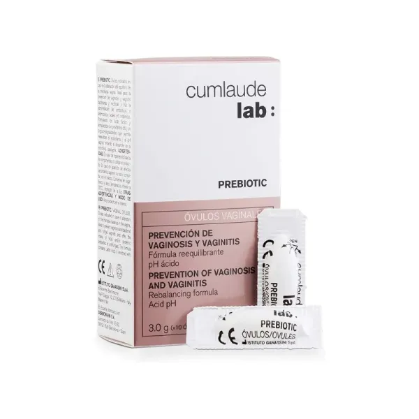 CUMLAUDE LAB PREBIOTIC OVULES VAGINALES B/10