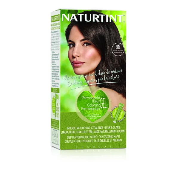 NATURTINT COLORATION PERMANANTE 4N CHATAIN NATUREL 170 ML