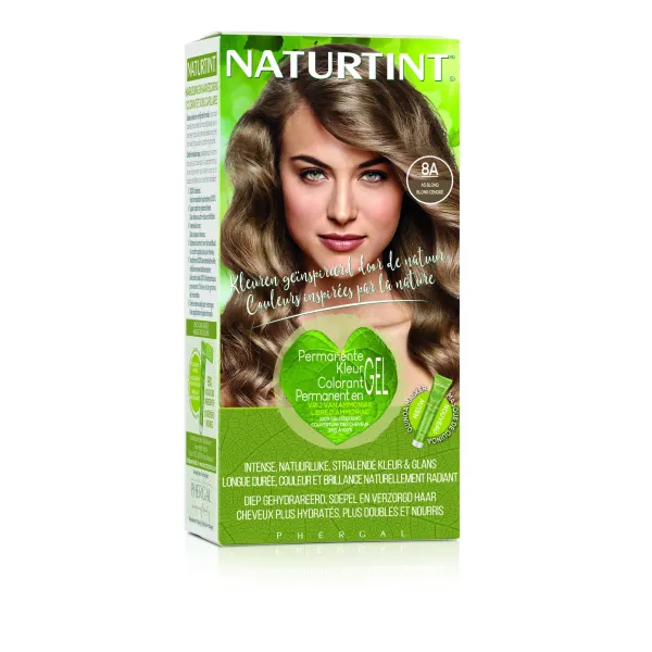 NATURTINT COLORATION PERMANANTE 8A BLOND CENDRÉ 170 ML
