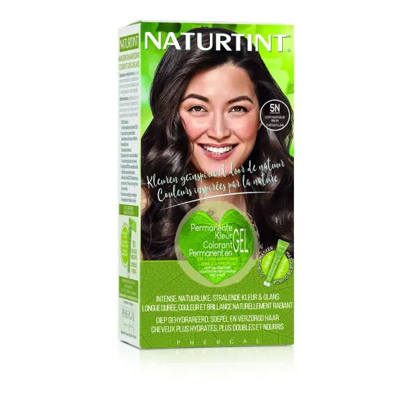 NATURTINT COLORATION PERMANANTE 5N CHATAIN CLAIR 170 ML