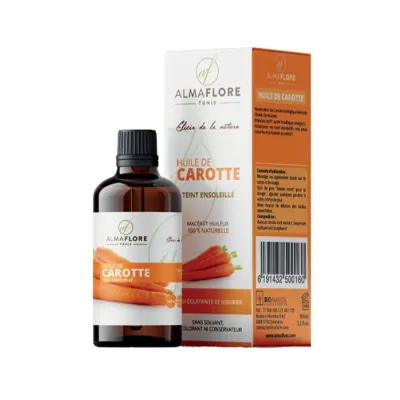 ALMAFLORE HUILE DE CAROTTE 100 ML
