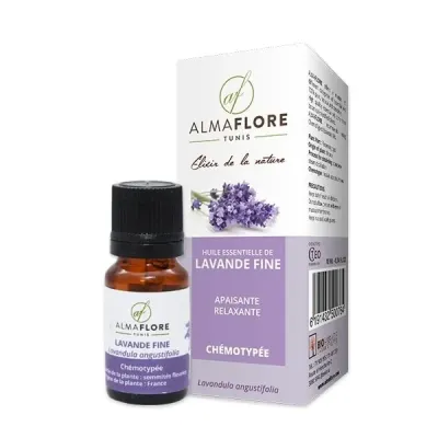 ALMAFLORE HUILE ESSENTIELLE DE LAVANDE FINE 10ML