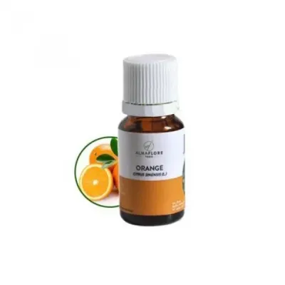 ALMAFLORE HUILE ESSENTIELLE D'ORANGE DOUCE BIO 10ML