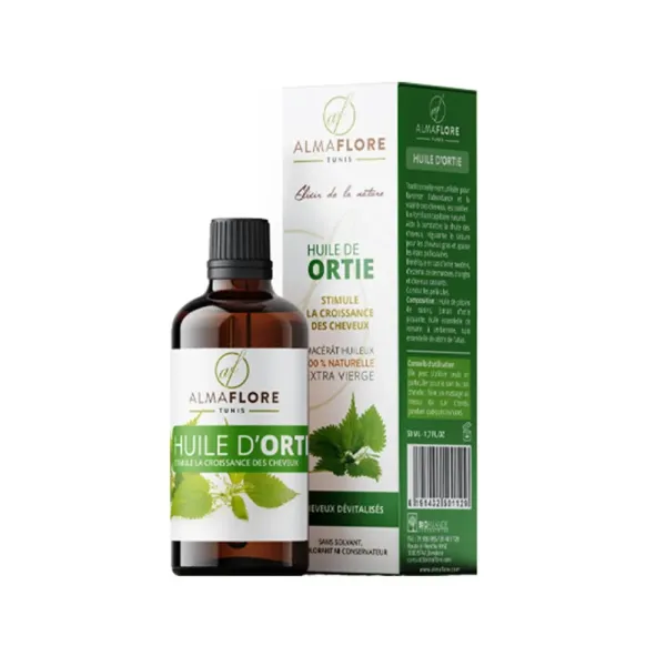 ALMAFLORE HUILE D'ORTIE 50ML