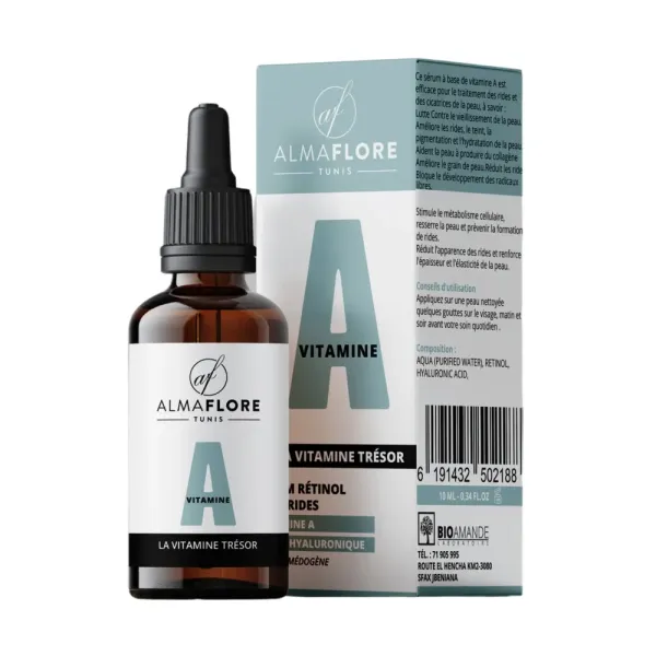 ALMAFLORE VITAMINE A 10ML