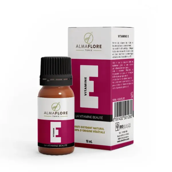 ALMAFLORE VITAMINE E 100% D'ORIGINE VEGETALE 10ML