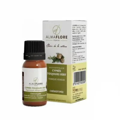 ALMAFLORE HUILE ESSENTIELLE DE CYPRÈS 10ML