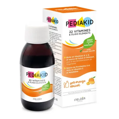 PEDIAKID 22 VITAMINES & OLIGO-ELEMENTS 125 ML