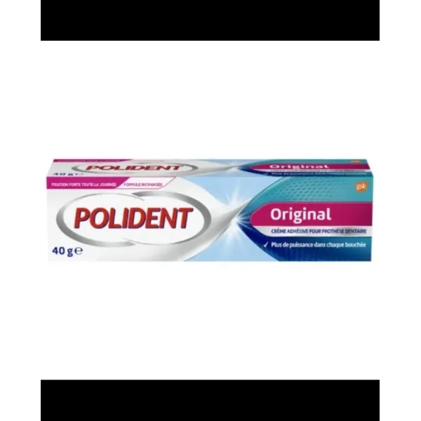 POLIDENT ORIGINAL CREME ADHESIVE 40GR