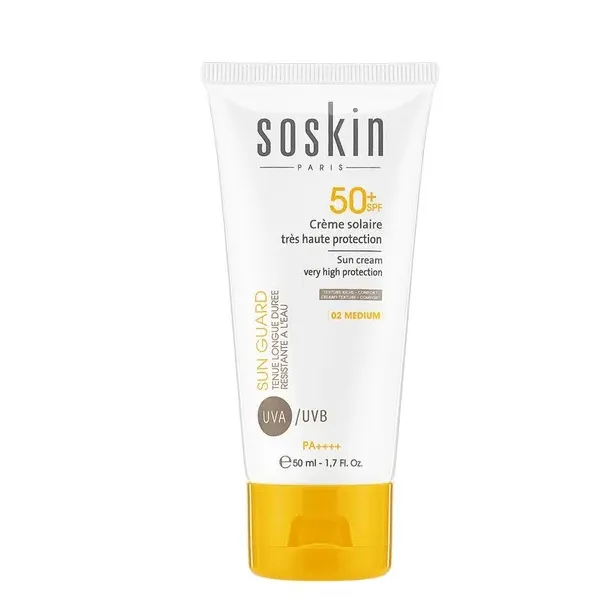 SOSKIN 03 CREME SOLAIRE  TEINTEE MEDIUM DEEP SPF50+ 50 ML