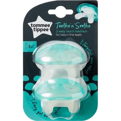 TOMMEE TIPPEE 2 ANNEAUX DE DENTITIONS 3M+
