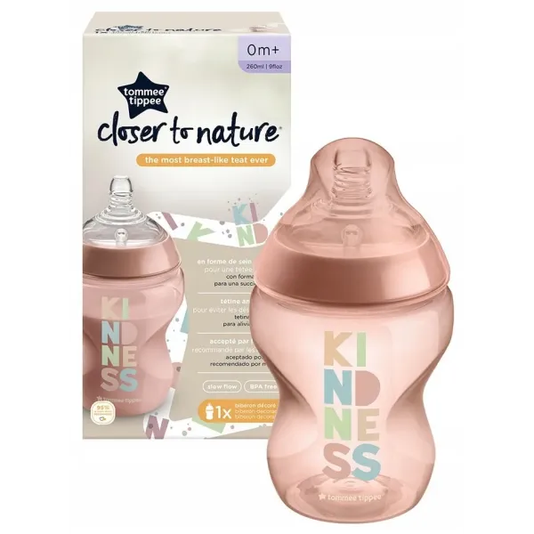 TOMMEE TIPPEE CLOSER TO NATURE BIBERON KINDNESS 260 ML