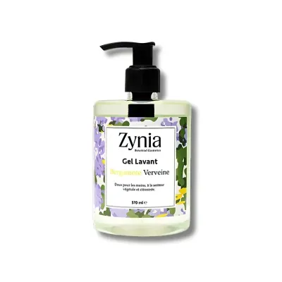 ZYNIA SAVON LIQUIDE BERGAMOTE VERVEINE 370ML