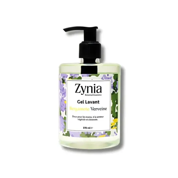 ZYNIA SAVON LIQUIDE BERGAMOTE VERVEINE 370ML