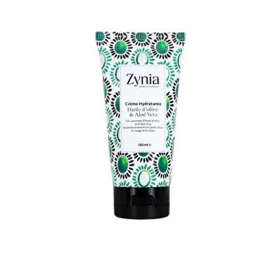 ZYNIA CREME HYDRATANTE HUILE D'OLIVE ET ALOE VERA 150ML