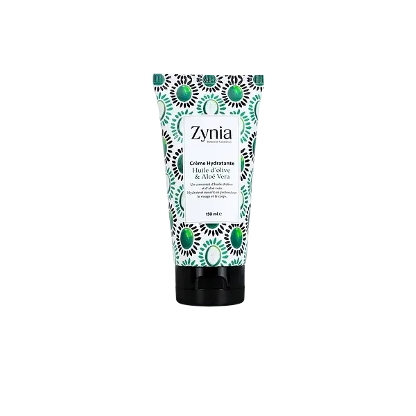 ZYNIA CREME HYDRATANTE HUILE D'OLIVE ET ALOE VERA 150ML